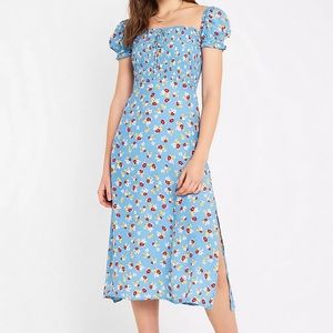Faithful the Brand Castilo Floral Midi Dress